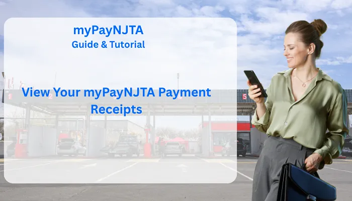 View Your myPayNJTA Payment Receipts View Your myPayNJTA Payment Receipts
